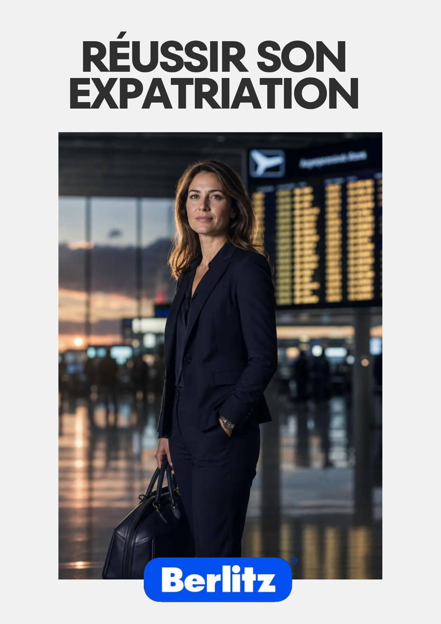 Couverture du guide Berlitz : Réussir son expatriation